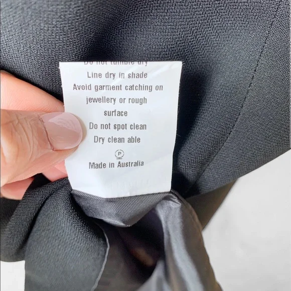 CARLA ZAMPATTI Classy Black Midi Dress - Picture 7 of 7